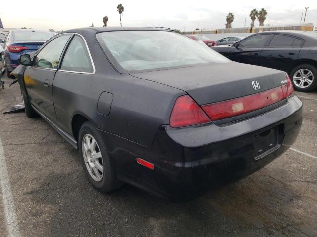 1HGCG32242A032943 - 2002 HONDA ACCORD SE BLACK photo 3