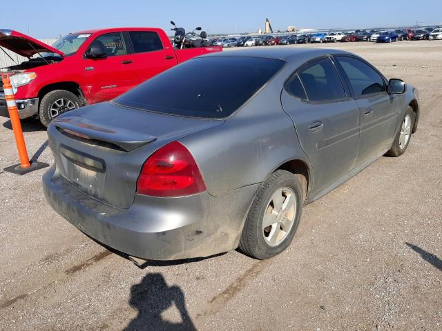 2G2WP552681147750 - 2008 PONTIAC GRAND PRIX ნაცრისფერი ფოტო 4