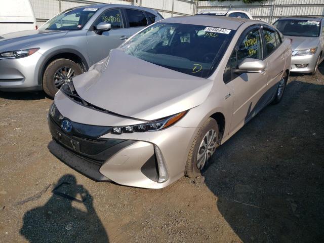 JTDKAMFP0N3208905 - 2022 TOYOTA PRIUS PRIM 银色 照片 2