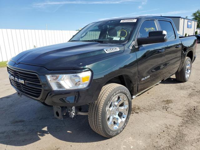 1C6SRFFT7KN624040 - 2019 RAM 1500 BIG H BLACK photo 2