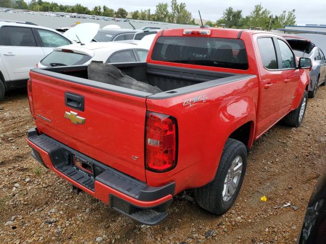 1GCGTBE33F1193266 - 2015 CHEVROLET COLORADO L RED photo 4