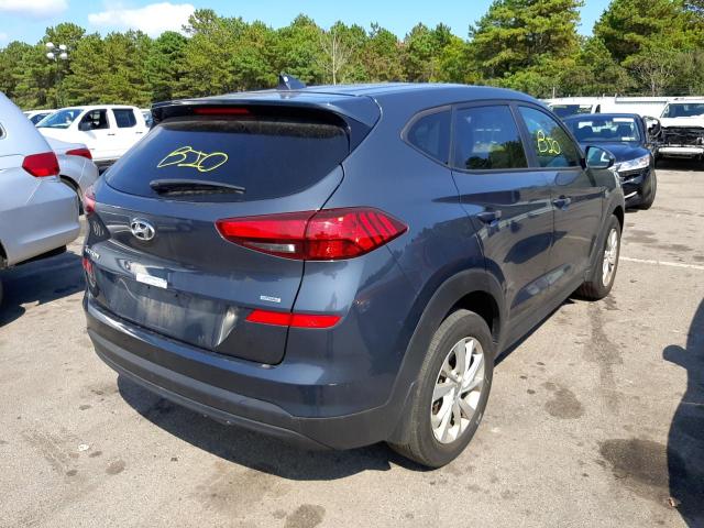 KM8J2CA46LU089406 - 2020 HYUNDAI TUCSON SE GRAY photo 4