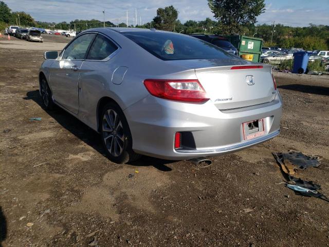 1HGCT2B87DA007080 - 2013 HONDA ACCORD EXL SILVER photo 3