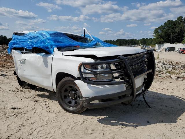 1GNLCDEC7LR266444 - 2020 CHEVROLET TAHOE POLI WHITE photo 1