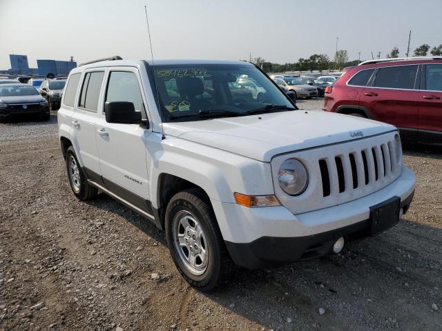 1C4NJPBB7ED859158 - 2014 JEEP PATRIOT SP თეთრი ფოტო 1