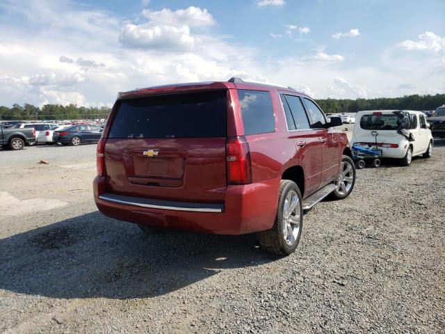 1GNSKCKC0KR208364 - 2019 CHEVROLET TAHOE K150 BURGUNDY photo 4