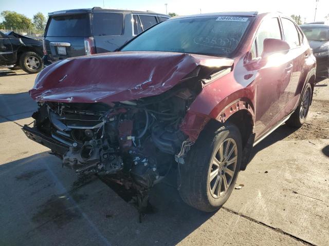 JTJBARBZ7G2070371 - 2016 LEXUS NX 200T BA RED photo 2