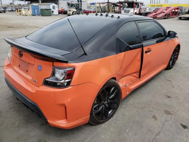 JTKJF5C78FJ007332 - 2015 TOYOTA SCION TC TWO TONE photo 4