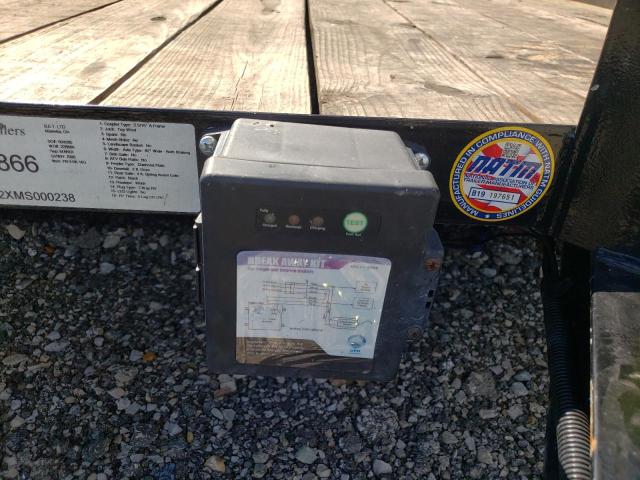 5501B162XMS000238 - 2021 UTILITY TRAILER Սև լուսանկար 8