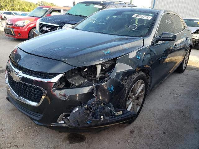 1G11H5SL5EF245990 - 2014 CHEVROLET MALIBU LTZ 灰色 照片 2