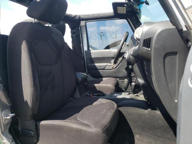 1C4AJWAG1EL120573 - 2014 JEEP WRANGLER S SILVER photo 5