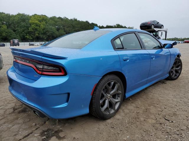 2C3CDXHG0KH553620 - 2019 DODGE CHARGER GT BLUE photo 4