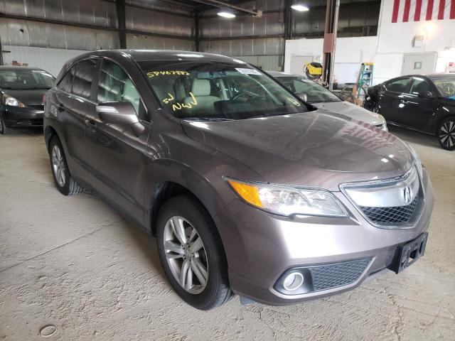 5J8TB4H54DL023754 - 2013 ACURA RDX TECHNO BROWN photo 1