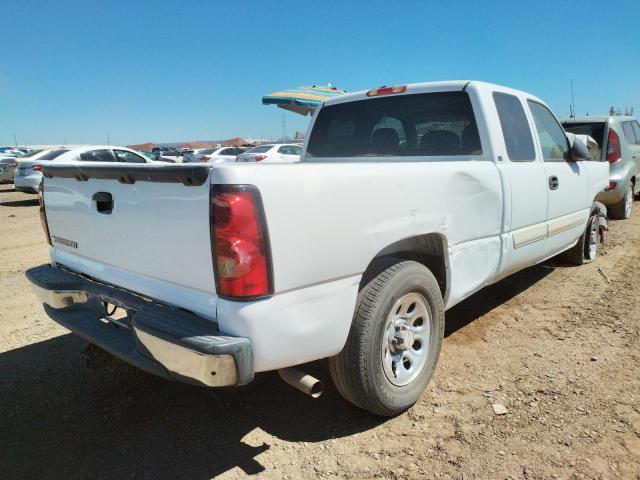 2GCEC19T261145988 - 2006 CHEVROLET SILVERADO WHITE photo 4