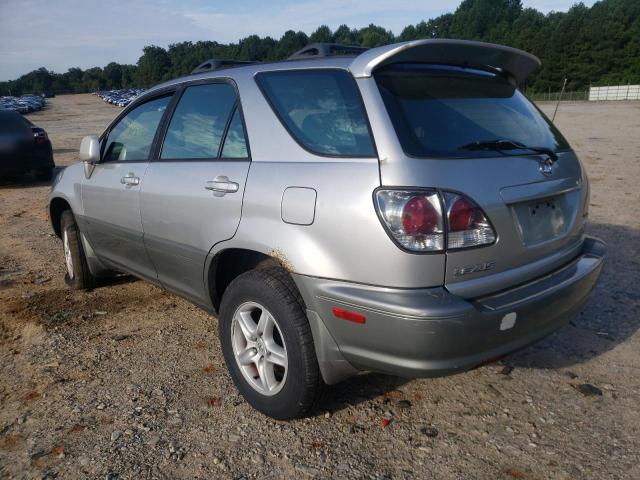 JTJHF10U520250537 - 2002 LEXUS RX 300 SILVER photo 3