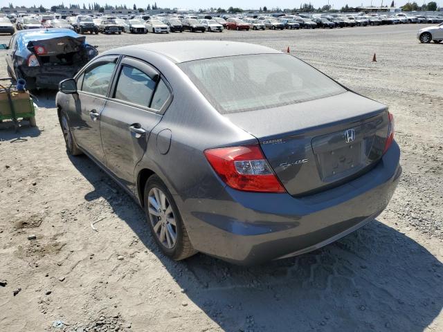 19XFB2F94CE331973 - 2012 HONDA CIVIC EXL Grafit foto 3