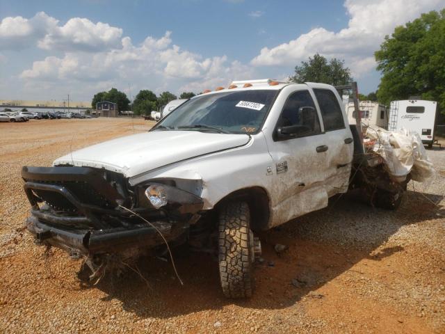 3D6WH48A97G723563 - 2007 DODGE RAM 3500 S WHITE photo 2