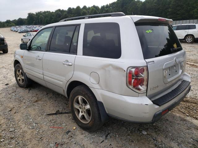 5FNYF28516B022306 - 2006 HONDA PILOT EX SILVER photo 3