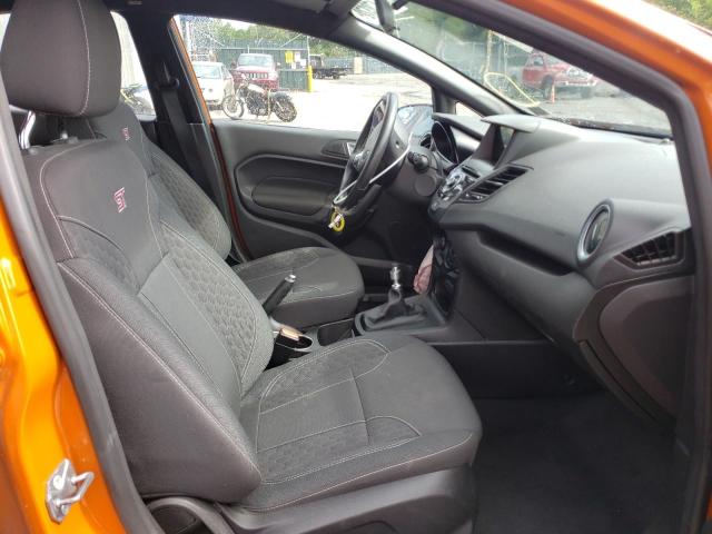 3FADP4GX2KM140807 - 2019 FORD FIESTA ST ORANGE photo 5