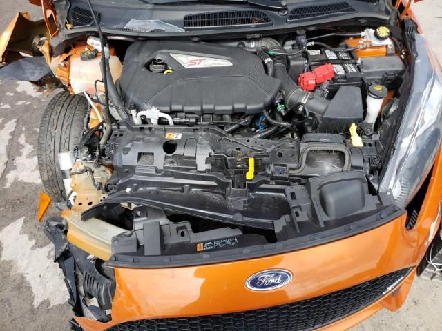 3FADP4GX2KM140807 - 2019 FORD FIESTA ST ORANGE photo 7