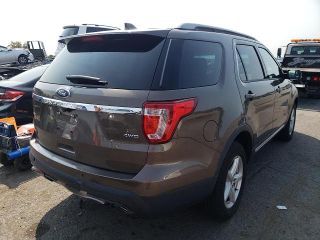 1FM5K8D89GGC51336 - 2016 FORD EXPLORER X BROWN photo 4