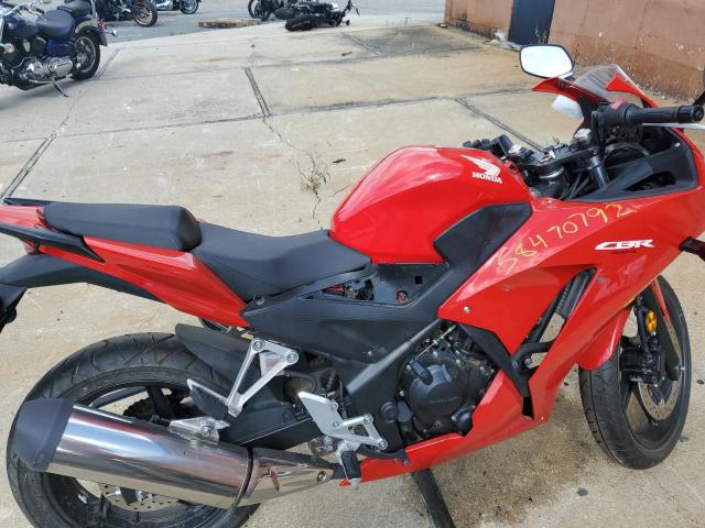 MLHNC5105F5102962 - 2015 HONDA CBR300 R RED photo 9