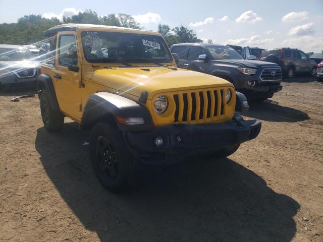 1C4GJXAN1JW293789 - 2018 JEEP WRANGLER S YELLOW photo 1