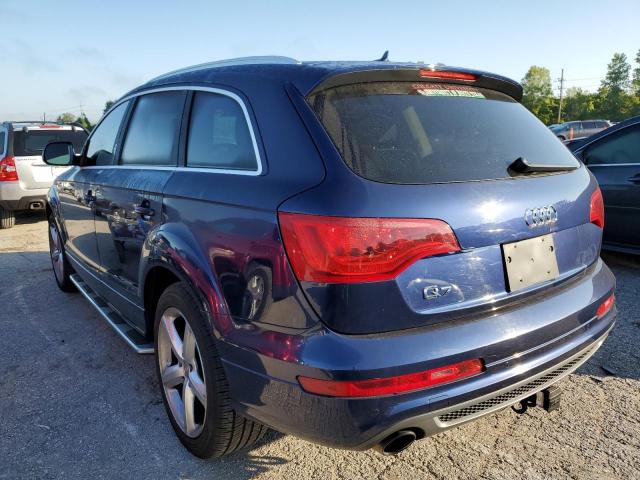 WA1DGBFE6CD009160 - 2012 AUDI Q7 PRESTIG BLUE photo 3