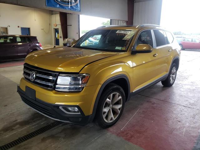 1V2MR2CA8JC535552 - 2018 VOLKSWAGEN ATLAS SEL Qızıl foto 2