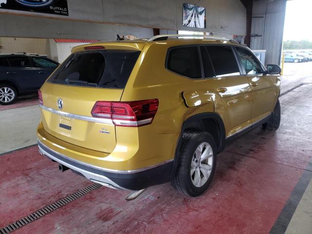 1V2MR2CA8JC535552 - 2018 VOLKSWAGEN ATLAS SEL GOLD photo 4