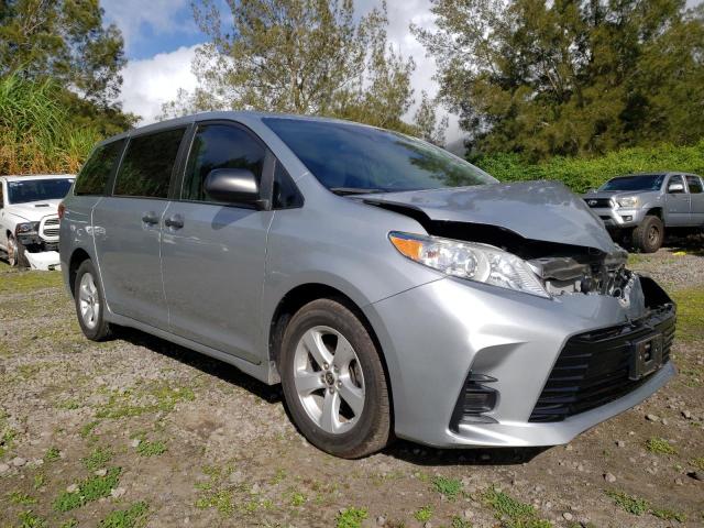 5TDZZ3DC5LS072218 - 2020 TOYOTA SIENNA L SILVER photo 1