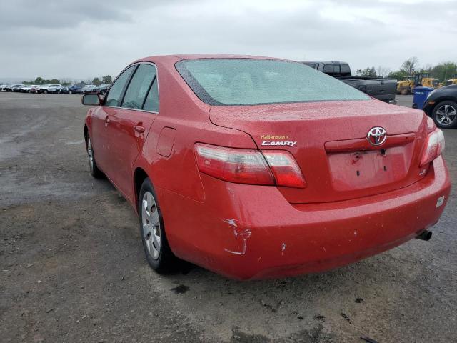 4T1BE46K28U255095 - 2008 TOYOTA CAMRY CE RED photo 3