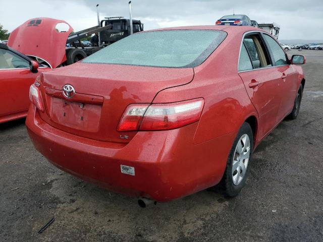 4T1BE46K28U255095 - 2008 TOYOTA CAMRY CE RED photo 4