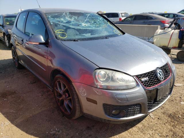 WVWFV71K46W144595 - 2006 VOLKSWAGEN NEW GTI GRAY photo 1