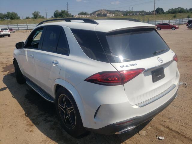 4JGFB4KE7NA720672 - 2022 MERCEDES-BENZ GLE 350 4M WHITE photo 3