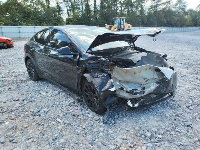 5YJYGDEE4MF242839 - 2021 TESLA MODEL Y أسود صورة 1