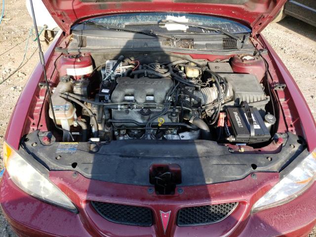 1G2NF52E34M570054 - 2004 PONTIAC GRAND AM RED photo 7