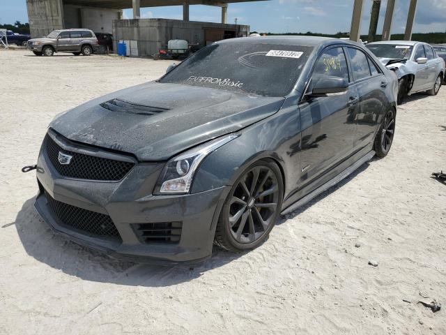 1G6AN5RY9G0156322 - 2016 CADILLAC ATS-V CHARCOAL photo 2