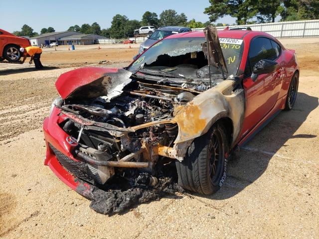 JF1ZNAA16D1723170 - 2013 TOYOTA SCION FR-S RED photo 2