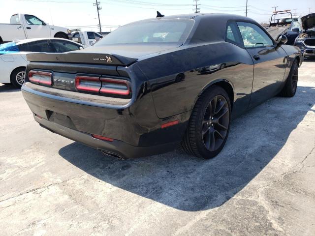 2C3CDZFJ7MH627922 - 2021 DODGE CHALLENGER BLACK photo 4