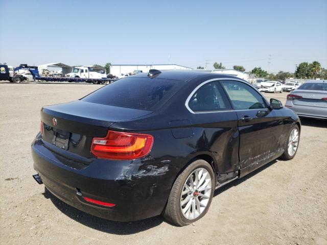 WBA1F5C56EVV99288 - 2014 BMW 228 I BLACK photo 4