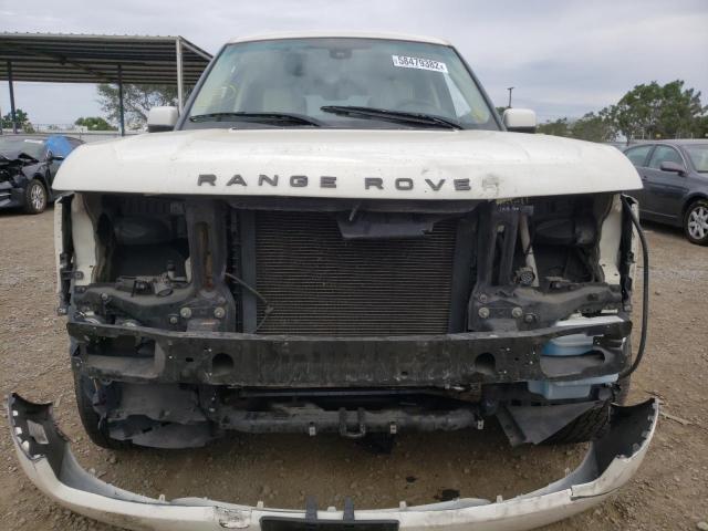 SALMF1D44AA308733 - 2010 LAND ROVER RANGE ROVE WHITE photo 9