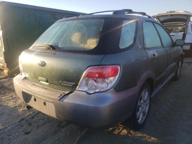 JF1GG636X7H803980 - 2007 SUBARU IMPREZA OU GREEN photo 4