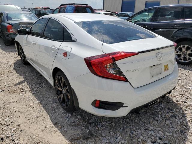 2HGFC2F87MH515252 - 2021 HONDA CIVIC SPOR WHITE photo 3