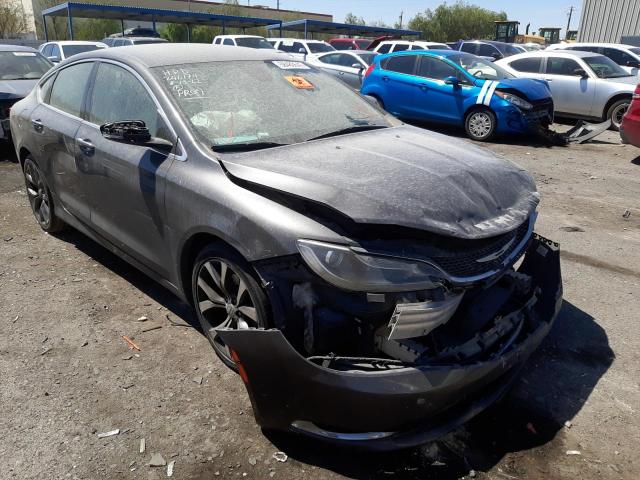 1C3CCCCG0FN515496 - 2015 CHRYSLER 200 C GRAY photo 1