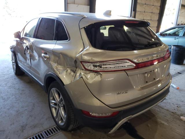 5LMTJ2AH6FUJ23872 - 2015 LINCOLN MKC TAN photo 3