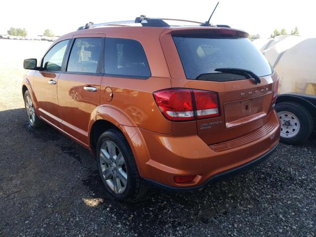 3D4PH6FG6BT531842 - 2011 DODGE JOURNEY R/ ORANGE photo 3