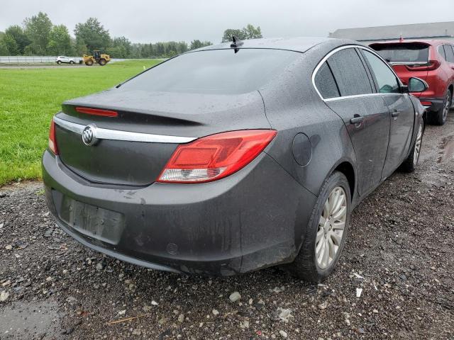 W04GN5EC4B1056322 - 2011 BUICK REGAL CXL BLACK photo 4