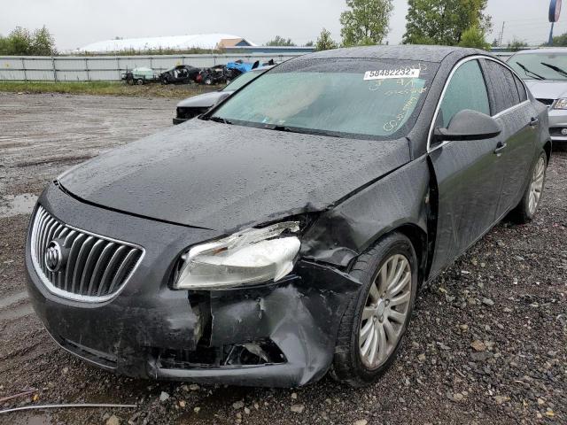 W04GN5EC4B1056322 - 2011 BUICK REGAL CXL BLACK photo 9