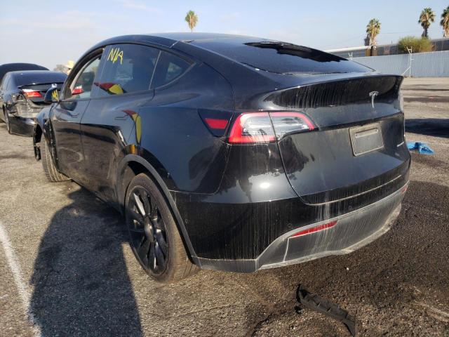 5YJYGDEE6MF065503 - 2021 TESLA MODEL Y أسود صورة 3